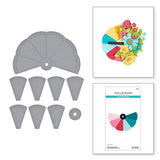 Spellbinders Color Swatch Wheel Etched Dies For Scrapbooking Die Cut Cartridges