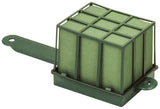FloraCraft Floral Cage Arranger with Floral WetFoM 3.25 Inch x 3.75 Inch x 4.6 Inch Green