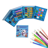 SPIRITUAL HOUSE 58 Pcs Plastic Art Colour Set with Color Pencil, Crayons, Oil Pastel and Sketch Pens Set
