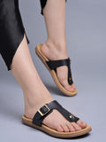 Shoetopia Solid Black Flats For Women /Eu39,Black,6,B0DFVJYJXP