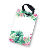 Funcart Flamingo Theme Luggage Tag
