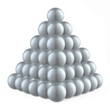 Ball Pit Balls (100 Pack, Lime) Plastic Balls for Various Games, Ideal for Ball Pits and Playhouses