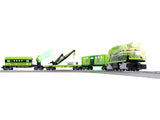 Lionel Area 51 UFO Recovery Bluetooth LionChief Electric O Gauge Freight Train Set with Remote