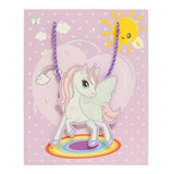 Unicorn Gift Bag with Rainbow & Butterfly Design | Cute Paper Carry Bag for Kids Birthday & Party Gifts || small Set Of 3