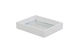 Cheung 'S Fp-3987W White Raised Bubble Tray With Mirror