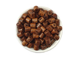 Wooden Beads 100pcs Tube Cylinder Wood Beads 8 x 8mm Loose Beads for Bracelet Necklace Jewelry Making Craft DIY (8 x 8mm, 1107, 