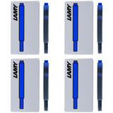 Lamy Fountain Pen Ink Cartridges, Blue Ink, Pack Of 20 (Lt10Blb)