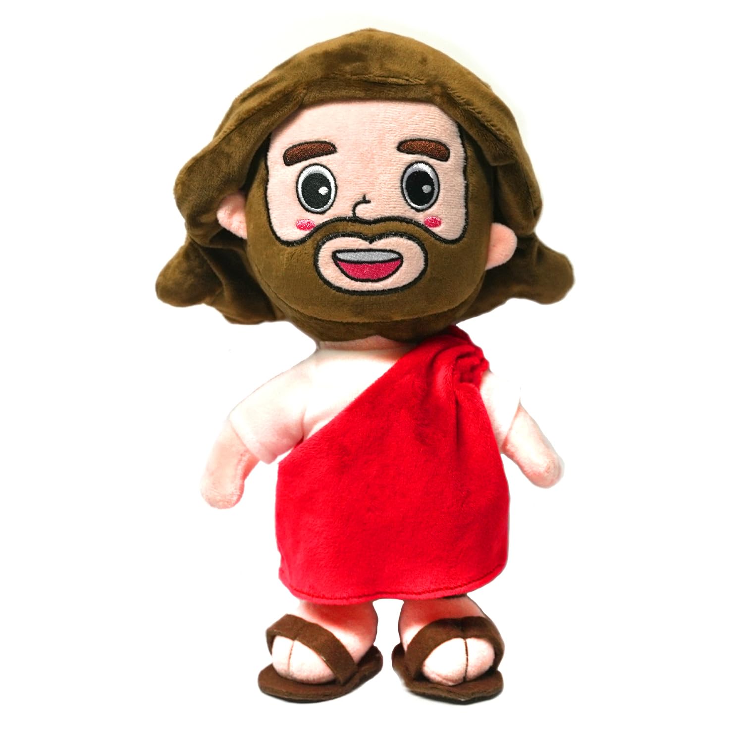 Pinkey Smile My Jesus Plush 14 Large Christ Doll Cute Christian Stuffed Plush of Son of God for Children, Church, Sunday Schoo
