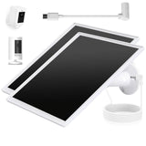 Ring Camera Solar Panel, 5W Solar Charger Compatible with Rings Spotlight Plus/Pro, Stick Up Outdoor Cam Battery, 10ft Long Cabl
