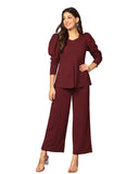 Leriya Fashion Ethnic Co Ord Set | Co Ord Set for Women | Night Dress for Women | Night Wear for Women | Payjama Set for Women |