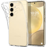 Spigen Liquid Crystal Designed for Galaxy S24 Case (2024) [Military-Grade Protection] - Crystal Clear