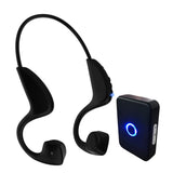 Wireless Bone Conduction Hearing Assist Impaired Headsets with Hearing Mic Sound Transmitter -Wireless TV Listening Headphones E