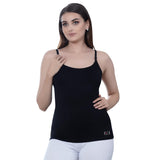Trylo Camisole U-Cut - Black - 2Xl,BLACK,2,B0BYZLCDVF