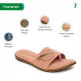 Ortho Joy Fancy Doctor Slipper For Women | Comfortable Fashionable Footwear For Women,Light Pink,7,B0BGBLT63Y
