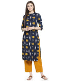 Gosriki Women'S Rayon Kurta (Kur190024-S_Small_Blue),blue,,B07QHQPBGN