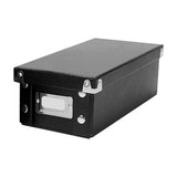 SnapNStore Index Card Holder Storage Box Collapsible Organizer Box fits 1100 Flash Cards Business, Recipe, or Note Card 