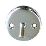 LASCO 031403 Bathtub Trip Plate And Lever with Screws, Chrome Plated Finish