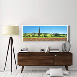 Cypress In Poppy Field, Tuscany, Italy-Paper Art-74,,X26,,