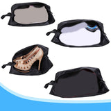 Trendynest Portable Travel Shoes Storage Bags Packing Organizers For Clothing Black 210D 37Cm