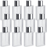 Tessco for you 12 Pcs 3.4 Ounces Perfume Bottles Empty Frosted Glass Spray Bottles 100ml Refillable Atomizer Perfume Dispenser F