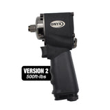 Astro Pneumatic Tool 1822 ONYX 1/2 Nano Impact Wrench v2 500ft/lb