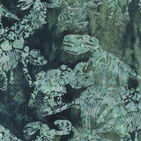 NORTHCOTT - Dinosaurus by Banyan Batiks - Fossilized - Midnight - K75262-