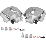 SCITOO Front Left+Right Brake Calipers With Bracket 18B4948 18B4949 Compatible For Ford For Focus 2004-2007