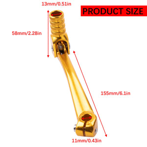 OTOHANS AUTOMOTIVE CNC Aluminum 2 Folding Gear Shifter Shift Lever for Honda XR50 CRF50 XR CRF 50cc 70cc 90cc 110cc 125cc Dirt