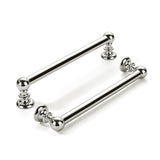 khtumeware 10 Pack 6 inch(152mm) Hole Center Vibrant Polished Nickel Cabinet Pulls Solid Heavy-Duty Kitchen Cabinet Hardware for