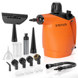 Handheld Steam Cleaner, Steam Cleaner with 16 PCS Accessory & Safety Lock, 500ML Large Capacity Natural Surface Steam for Cleani