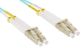 Addon 1M Lc To Lc Aqua Om3 Duplex Ofnr (RiserRated) Fiber Patch Cable