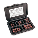 EZ LOKC108 Threaded Inserts For Metal; Assortment Kit; Carbon Steel; Heavy Wall; UNC Internal Threads, 1024, 1/420, 5/1618,