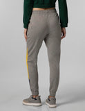 Fyltr Women'S Asymmetric Colourblock Joggers With Elasticated Waistband & Contrast Drawcord,Grey-Tastic,Grey-Tastic,34