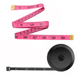 HUAHAITGCH Tape Measure Soft Measuring Tape for Body Fabric Sewing Tailor Cloth Knitting Measurements Retractable,2 Pack 60 Inch