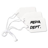 Avery White Marking Tags, Strung, 2.1 x 1.4Inches, Pack of 1000 (12202)