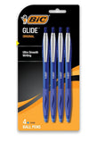 BIC Products Atlantis Ballpoint Retractable Pen, Blue Ink, Medium, 4 per Pack - Sold As 1 Pack - Smooth, scratch-free writing. -