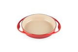 Le Creuset Enameled Cast Iron Tatin Dish, 2 Quart, Cerise