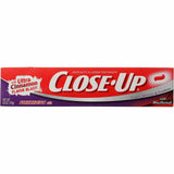 CloseUp Anticavity Fluoride Toothpaste, Freshening Cinnamon Burst Red Gel, 6 oz (170 g)