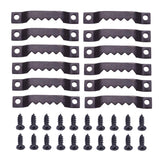 100 Pack Small Sawtooth Picture Hangers With 200 Screws Metal Picture Frames Hangers Set For Hanging Wooden Frames Paintings Art
