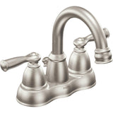 Moen WS84913SRN Banbury Handle Hi Bath Faucet, Pack of 1, Spot Resist Brushed Nickel