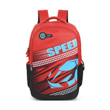 Skybags Casual Backpack 30L With Rain Cover, 3 Compartment, Hidden Pocket, File Sleeve & Printed Id Tag | Imperial Red | Squad P