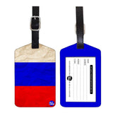 Nutcase Designer Luggage Travel Baggage Tags Set Of 2 With Name Card Inside Russia