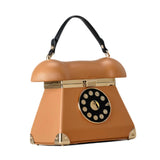 The Style Sutra Telephone Crossbody Bag Women Shoulder Bag With Shoulder Strap Pouch Handbag Brown|Clothing, Shoes & Accessories