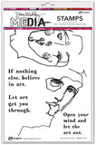 Dina Wakley Media LET Art DINA WAKLEY Cling ST