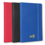 Unigo A5 Ruled Notebook, 200 Pages, 21Cm X 14.8Cm, Pu Leather Cover Diary For Students & Professionals, Men & Women, Pack Of 3