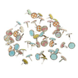 ECOMISTIQ Children Creative Education Craft Paper Fasteners for Scrapbooking Dcor | Decorative Brads | Scrapbooking Embellishmen