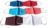Shop & Shoppee Pure Cotton Cloth, Mouth Nose Cover Face Mask Double Layer Mask (Washable & Reusable) 6 Mask, Free Size,Mixcol