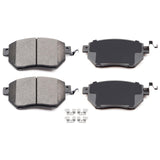 ECCPP D969-7870 4pcs Front Ceramic Disc Brake Pad Set Fit For Nissan Altima 2005-2006,For Maxima 2004-2008,For Murano 2003-2007 