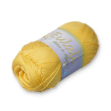 EULALI [100grs] by Omega Bright 100% Mercerized Egyptian Cotton Thread Color: 04 Yellow