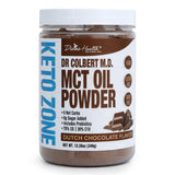 Divine Health Dr. Colbert's Keto Zone MCT Oil Powder | Dutch Chocolate Flavor | 70% C8 | 30% C10 | All Natural Keto Approved for
